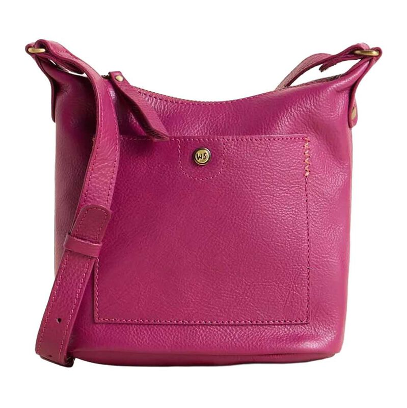 White Stuff Mini Fern Leather Crossbody image number 0